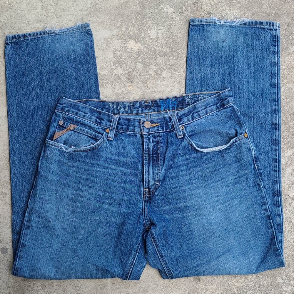 Ariat M2 Relaxed Boot Cut 32×32 Worn Fade Denim